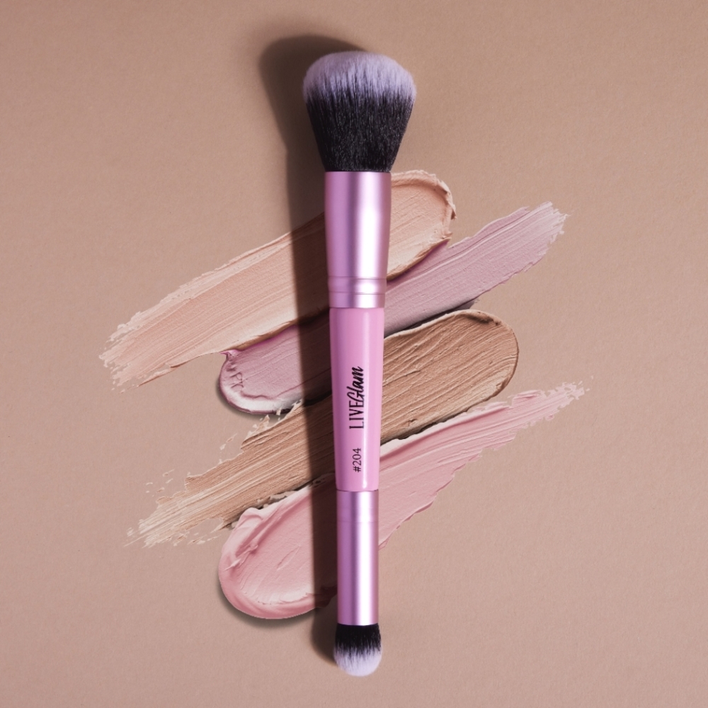 BN #204 Duo-Sided Face Brush